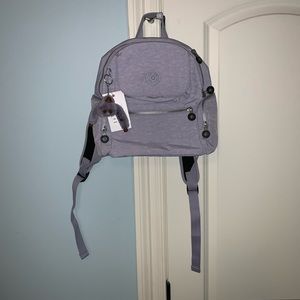 Grey backpack